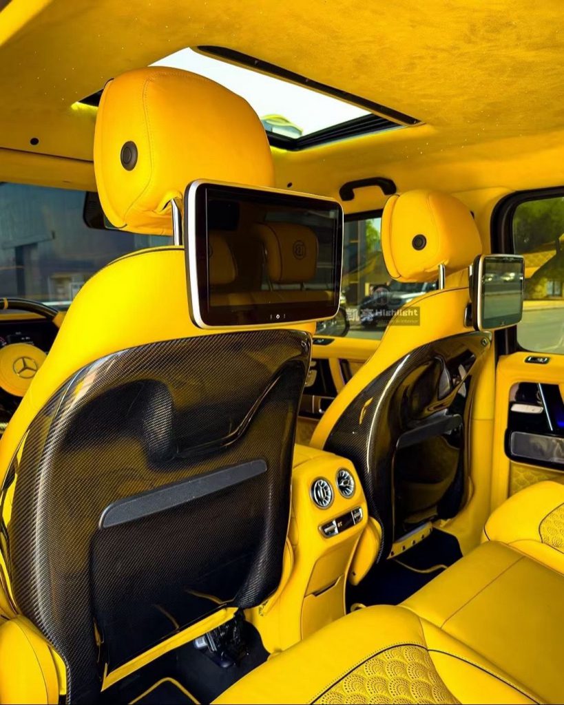 image_#奔驰大g #巴博斯 #汽车内饰..._7